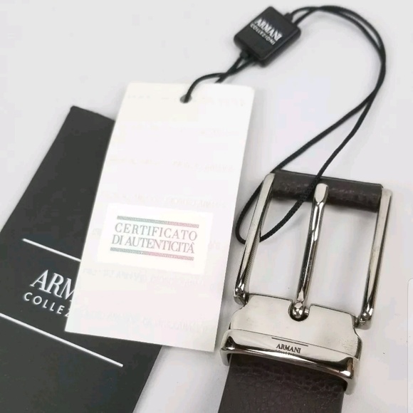 armani collezioni belt